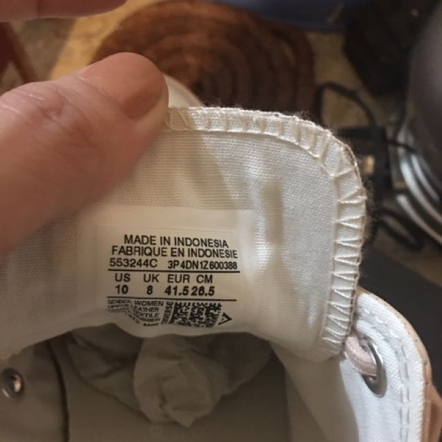 Converse rose deals tan