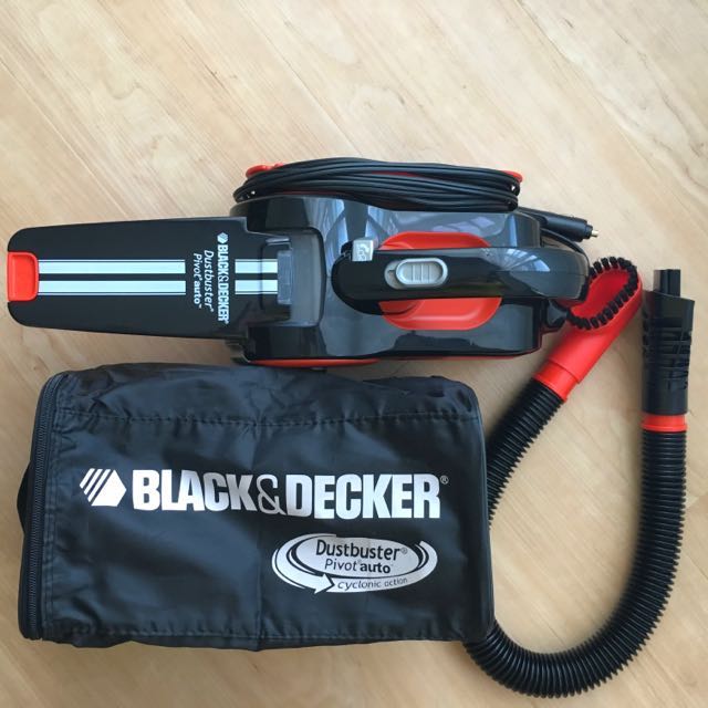 Black + Decker PAV1205 12V Dustbuster Pivot Automotive Vacuum Cleaner -  Test 