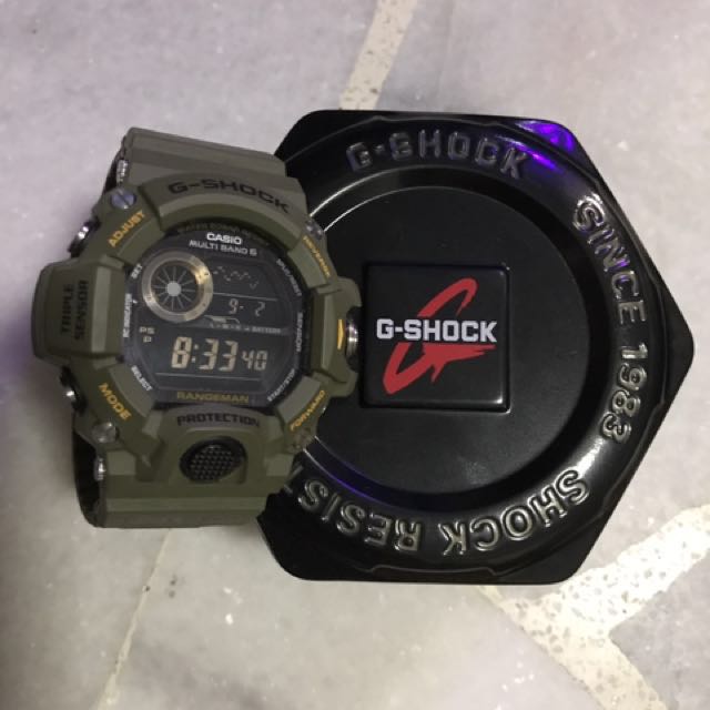 G shock dark green discount