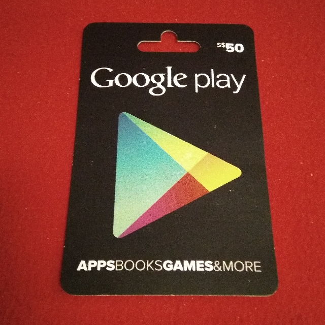 Google Play S50, Tickets & Vouchers, Vouchers on Carousell