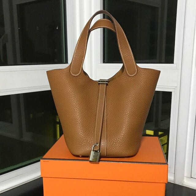 hermes picotin gold