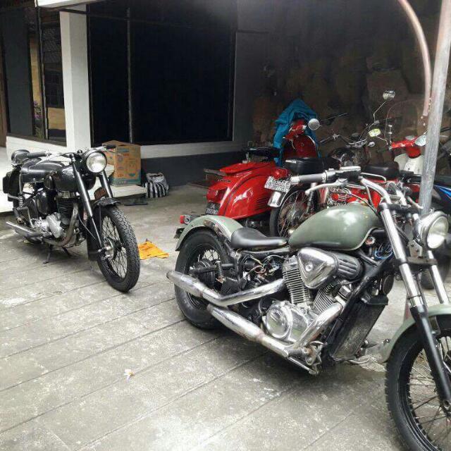 Motor honda outlet steed 400cc