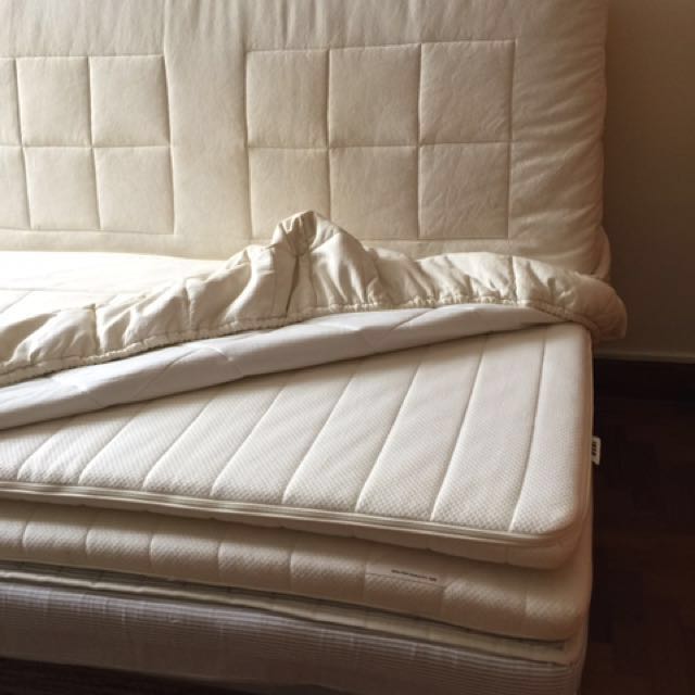 Memory Foam Sleeper Sofa Topper Baci Living Room