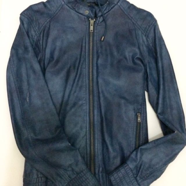 97 Model Jaket Kulit Zara Man HD