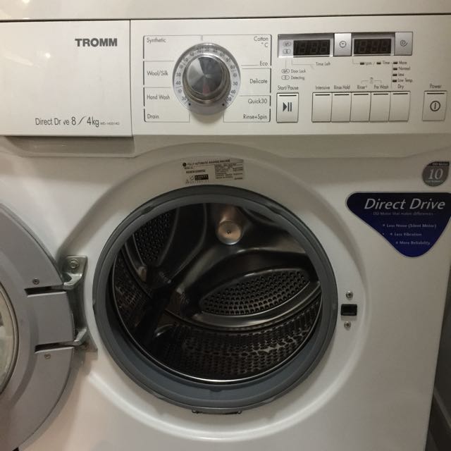 LG Direct Drive Washing & Drying machine 8/4kg, TV & Home Appliances