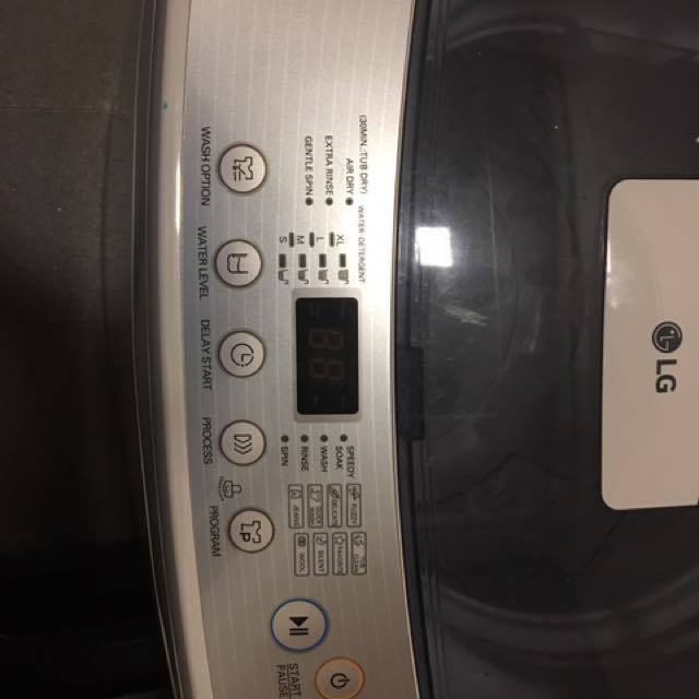 LG washing machine Turbo Drum 10kg, TV & Home Appliances, Washing