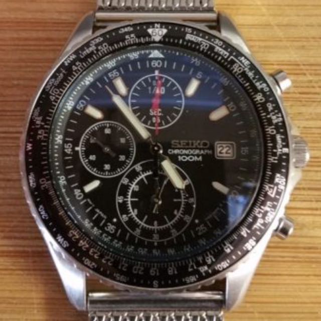 seiko sapphire chronograph