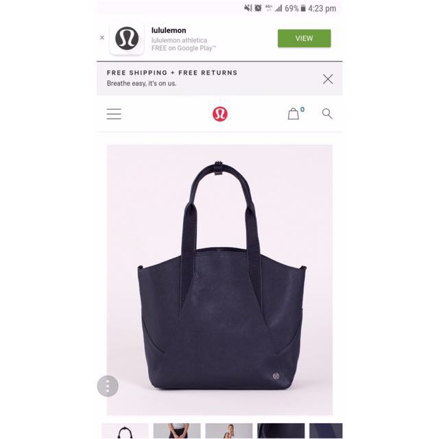 lululemon all day tote