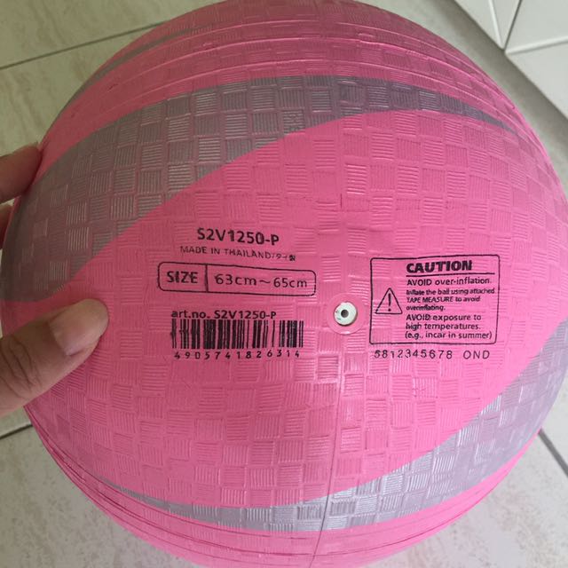 Multen Pink Molten Soft Volleyball In Pink, Sports Equipment, Sports & Games ...