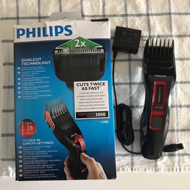 philips cuts twice as fast 3000