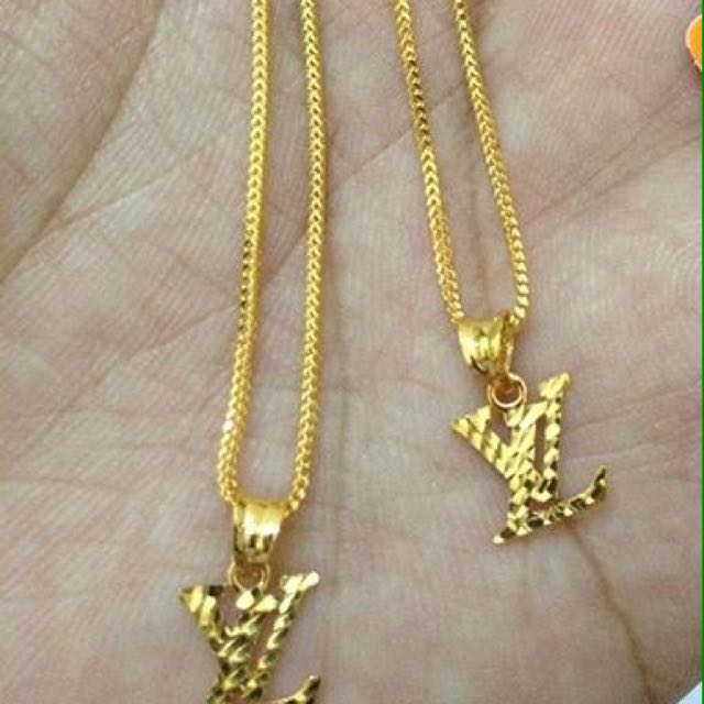 Rantai set emas 916, Fesyen Wanita, Perhiasan Wanita di 