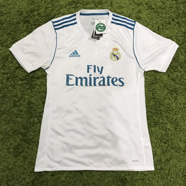 ORIGINAL* M SIZE REAL MADRID PLAYER ISSUE HOME JERSEY 2003/04, Men's  Fashion, Activewear on Carousell