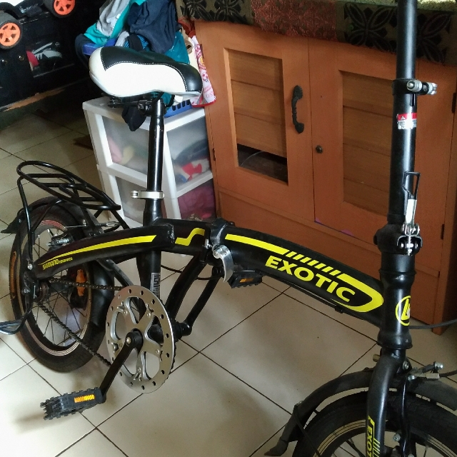 Sepeda Lipat Exotic Baru Beli Serba Serbi Others Di Carousell