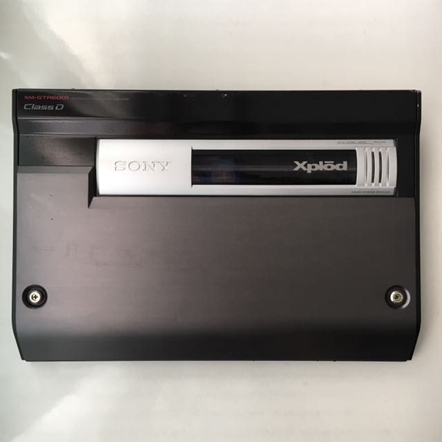 sony sub amplifier