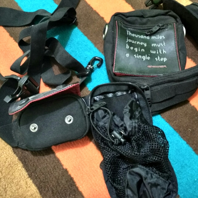 Tas Pinggang Eiger Original Olah Raga Perlengkapan Olahraga Lainnya Di Carousell