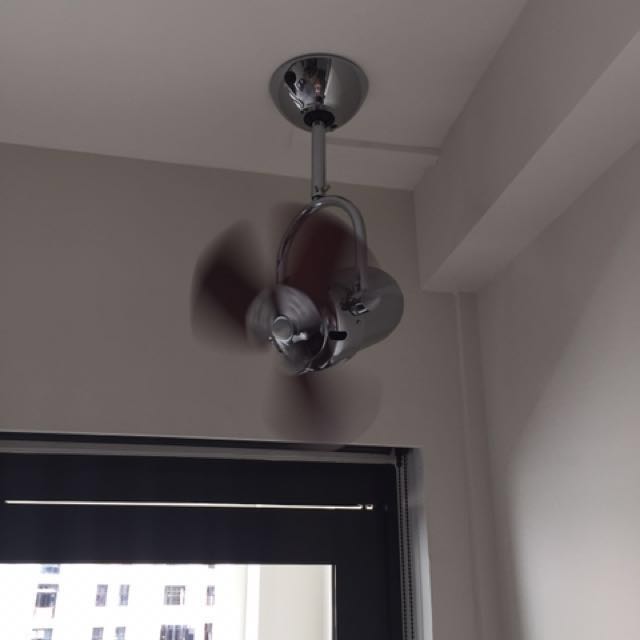 Vento Fino 1 Designer Ceiling Corner Fan, Electronics ...