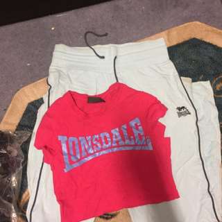 Lonsdale Top With Trackies