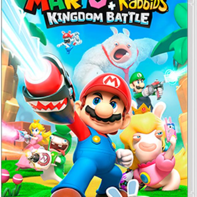 Swtich Game Rabbit 最受歡迎 Switch 孖兔 Mario Rabbits, 電子遊戲, 電子遊戲, Nintendo 任天堂 - Carousell