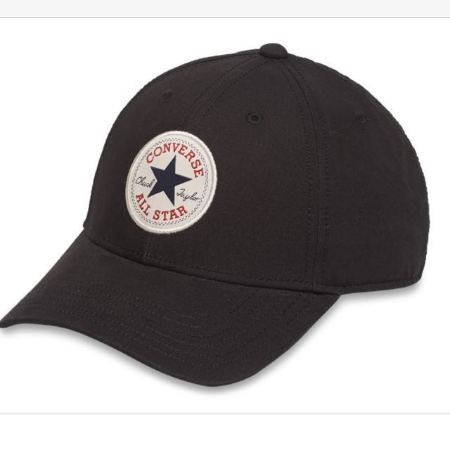 converse black cap