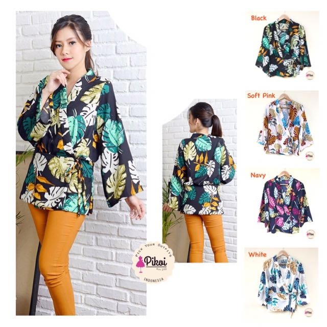 Gambar Baju Kimono Muslim