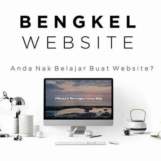 Belajar Cara Mudah Bina Website Everything Else Others On Carousell