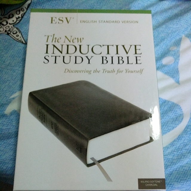 Esv Inductive Study Bible Books Stationery Fiction On Carousell