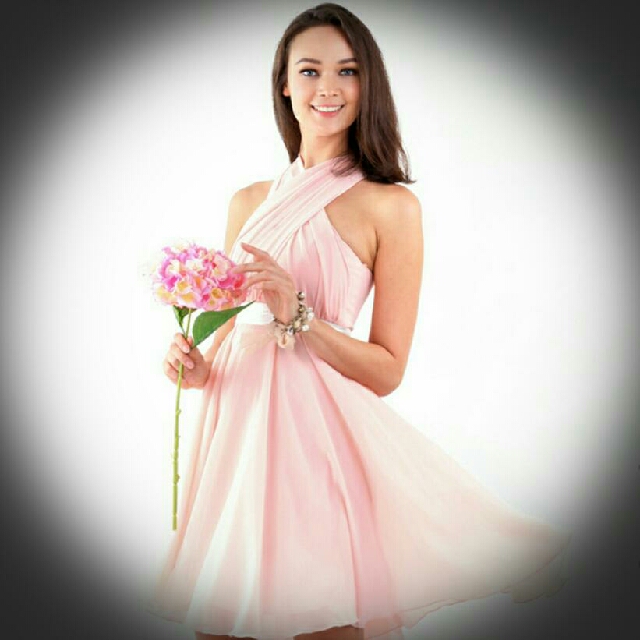 Chiffon convertible bridesmaid dress hotsell