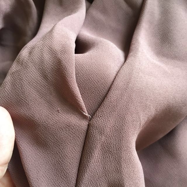 Haura Premium Proper Hijab Walnut Muslimah Fashion On Carousell