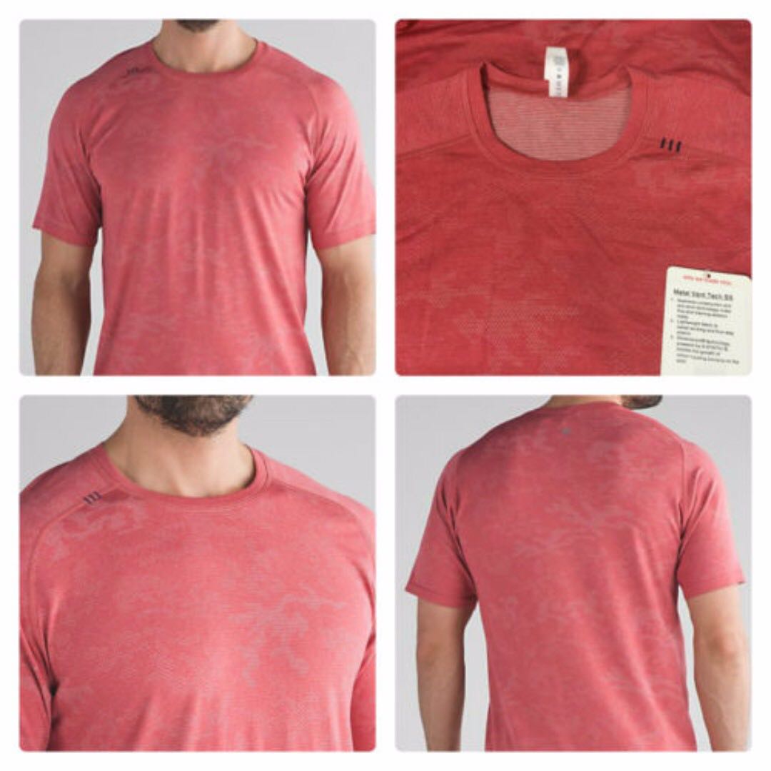 Lululemon Men's Metal Vent Tech Short Sleeve Tee (Medium), Men's