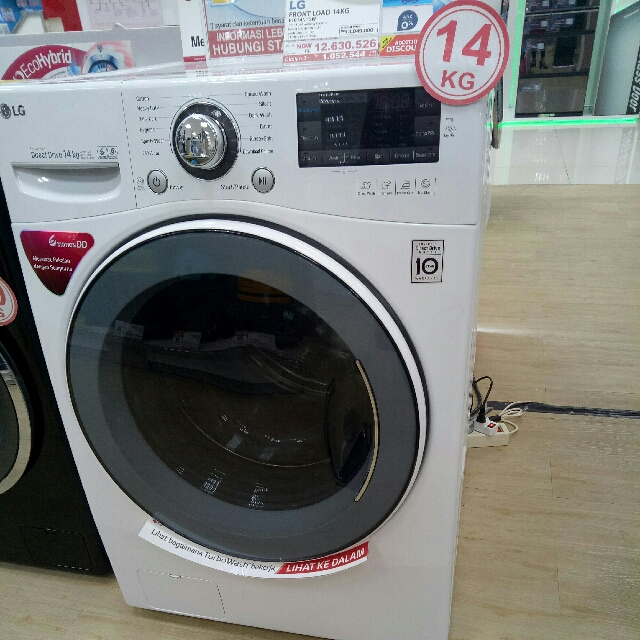 Featured image of post Mesin Cuci Lg Front Loading 14 Kg