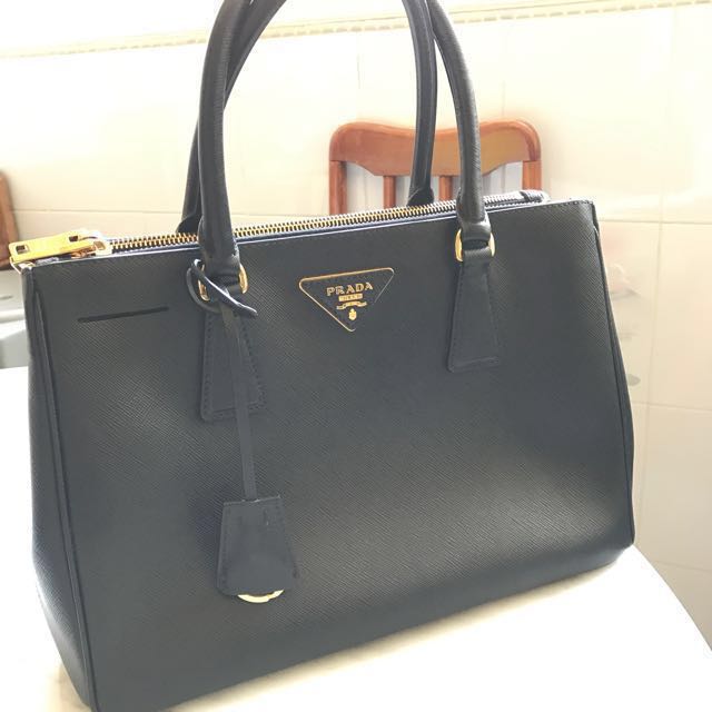 Prada Saffiano Leather Bag Medium Luxury Bags Wallets on Carousell