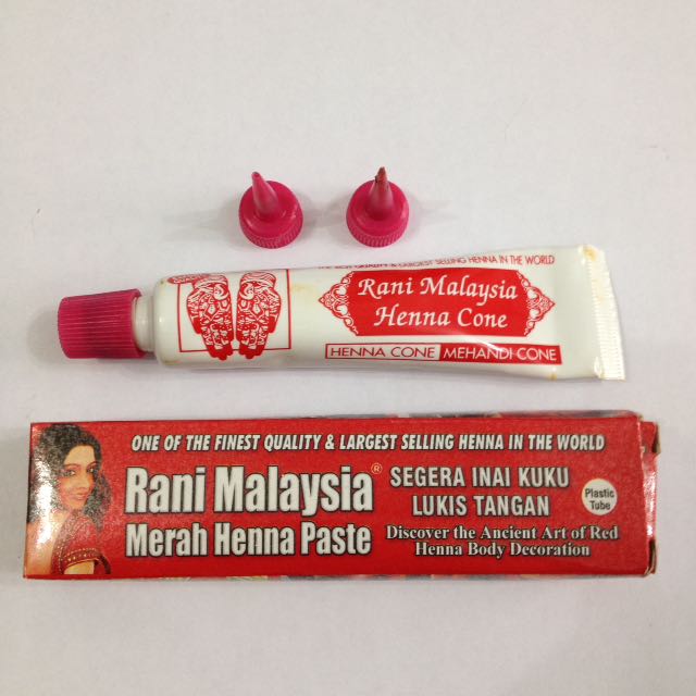 Rani Malaysia Red Henna Paste, Beauty & Personal Care, Fragrance