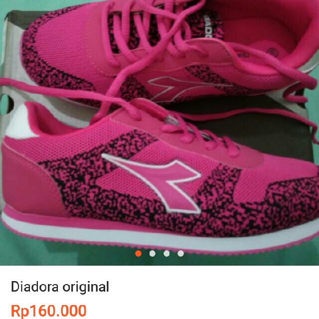 Sepatu Diadora Original Fesyen Wanita Sepatu Di Carousell