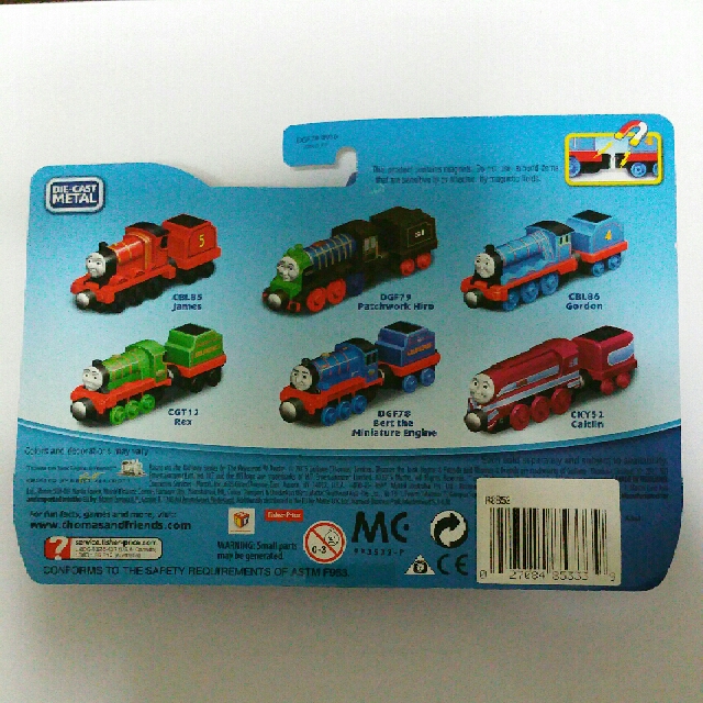 THOMAS & FRIENDS (Category: Toys & Games) located in Singapore. Submitted by PNCL123 (Listing ID 125891727, Image 2). Description: DIE-CAST METAL.