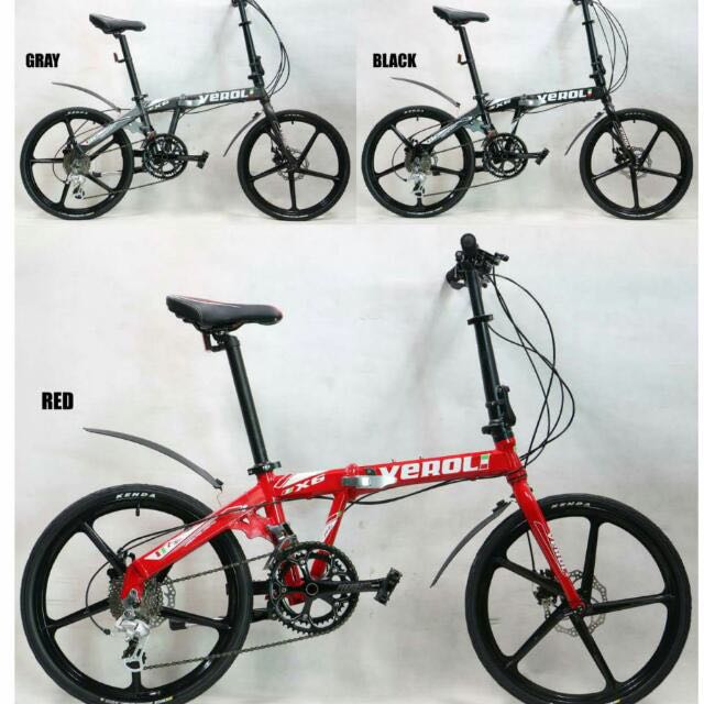Folding bike hotsell veroli