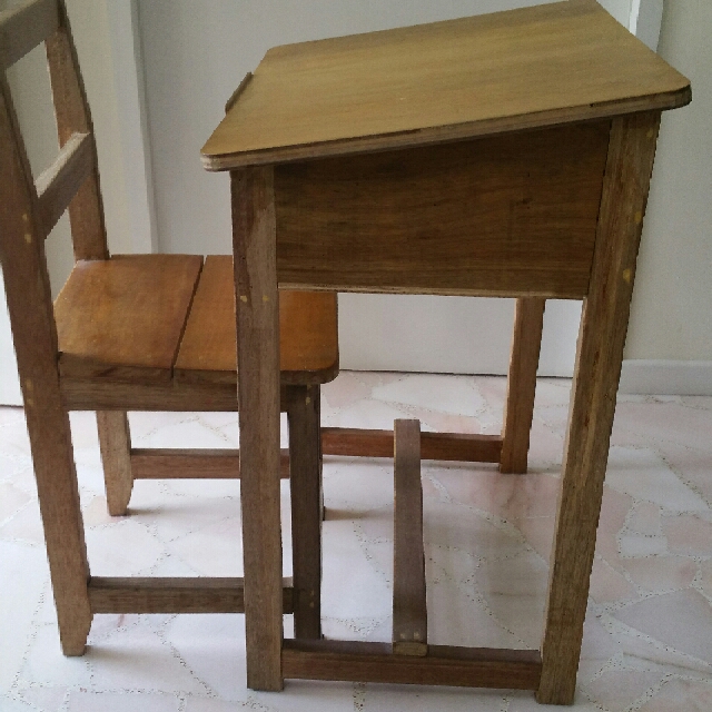 Wooden Study Table For Kids Furniture Tables Chairs On Carousell