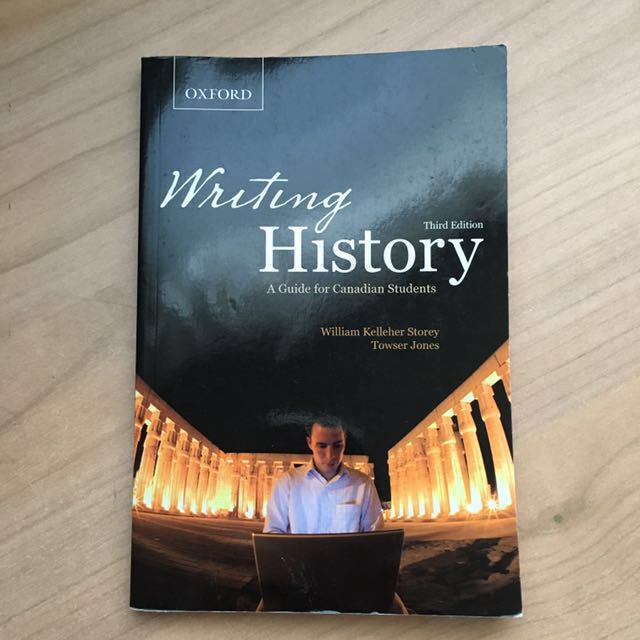 Writing history guide for canadian students