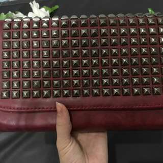 Tas Gengam Merah Maroon