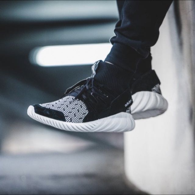 Adidas Originals Tubular Doom Trainers Primeknit PK Black