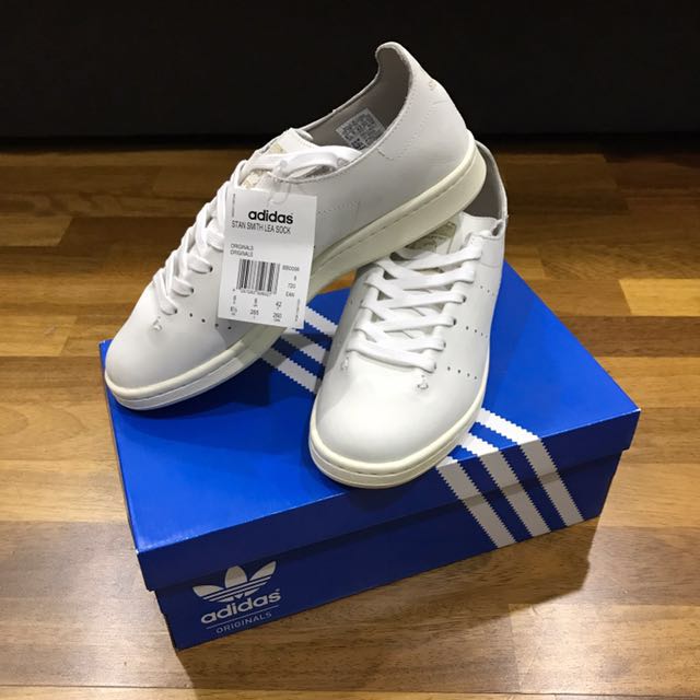Adidas stan smith lea sock on sale