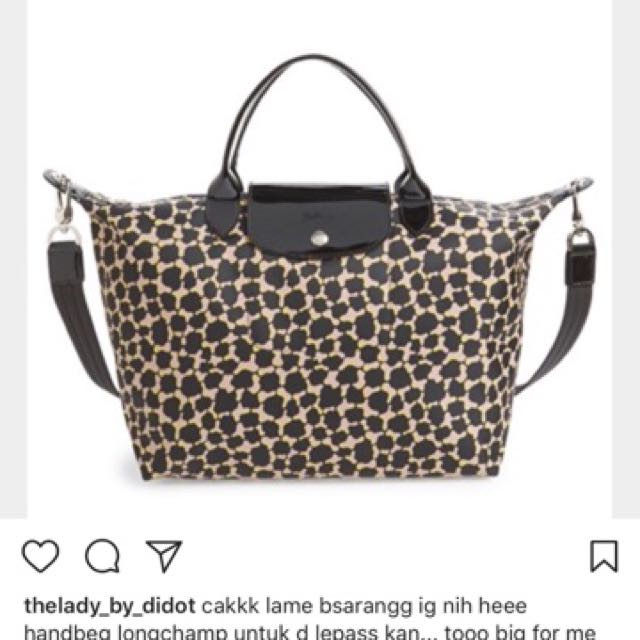 Longchamp leopard deals