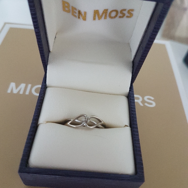 Ben Moss Diamond Silver Ring Women s Fashion Jewelry on Carousell