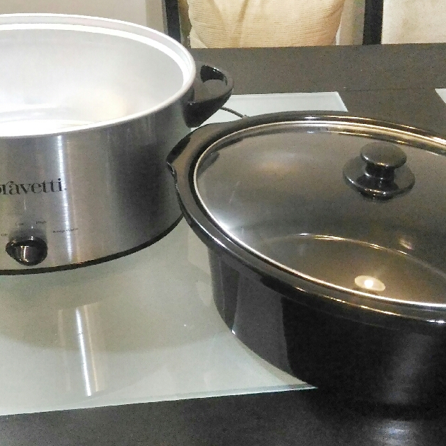 Bravetti 4 Qt Slow Cooker, TV & Home Appliances, Kitchen Appliances