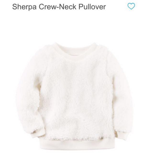 sherpa pullover baby
