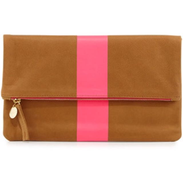 clare v foldover clutch