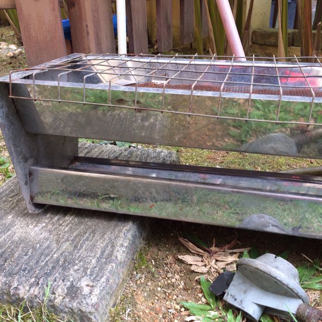 Gas Burner Satay Tauhu Bakar Peralatan Dapur Di Carou