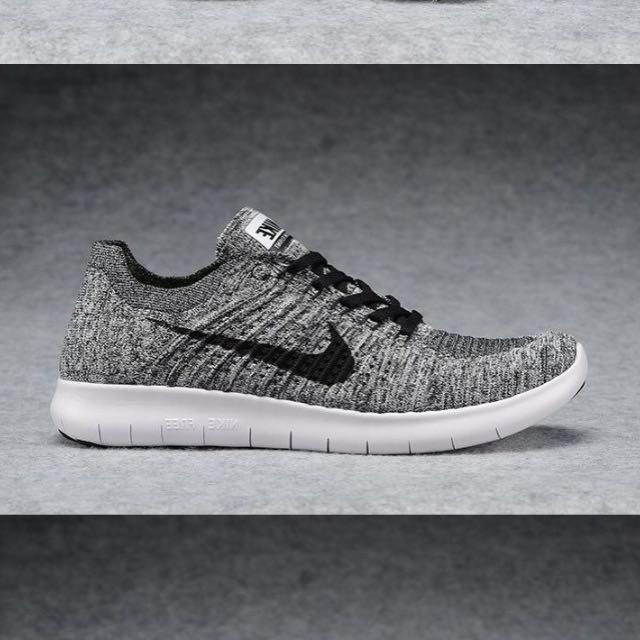 gray knit sneakers