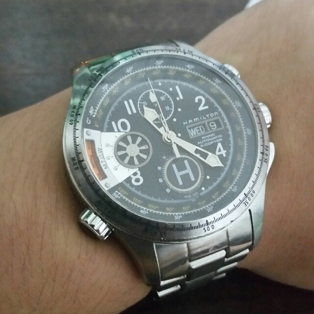 Hamilton helicopter watch clearance
