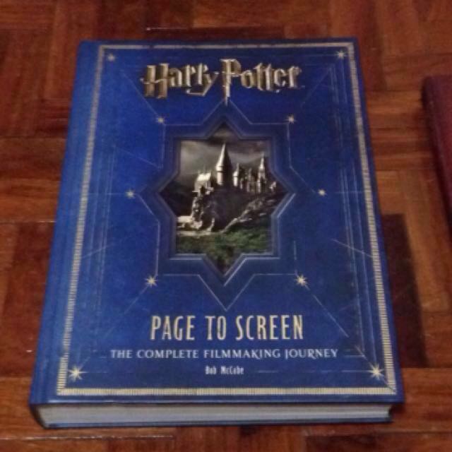 Harry Potter Page to Screen The Complete Filmmaking Journey, Hobbies