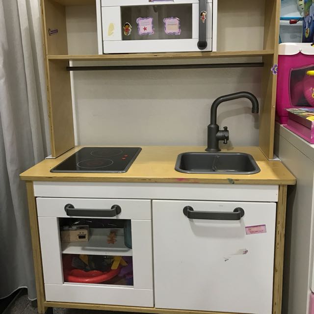 used kitchen play set